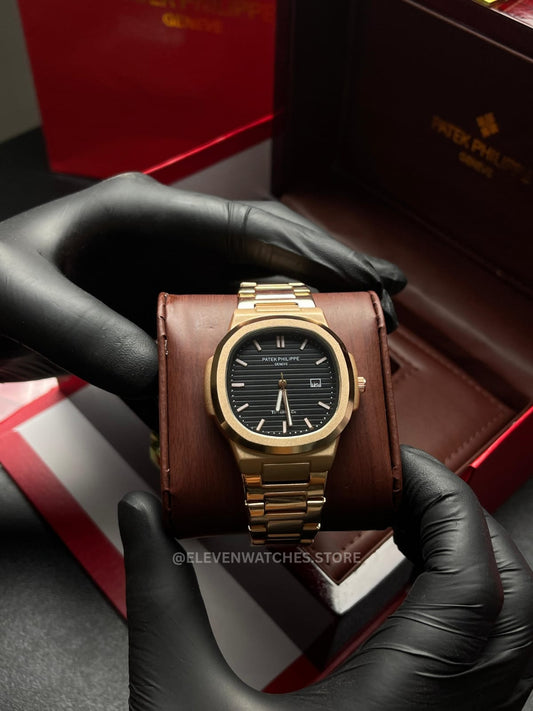 Patek Phillipe Geneve | Master Quality | Date Working | Rose gold Blue