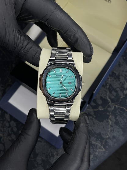 Patek Philippe Geneve | Silver Tiffany | Master Quality | Butterfly lock - My Store
