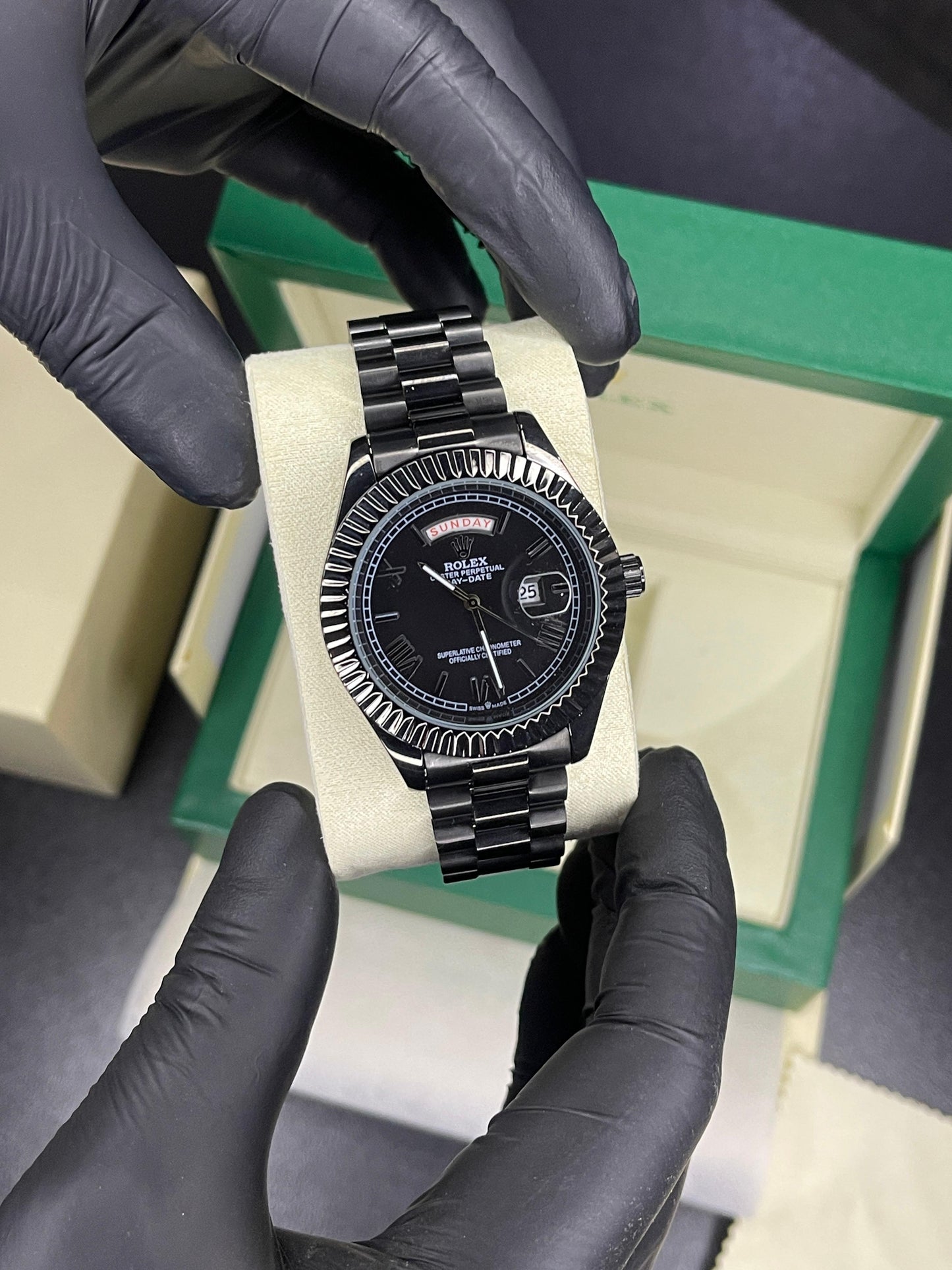 Rolex Oyster Perpetual | Date Just | Master Quality | Full Black