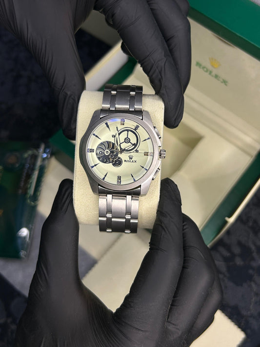 Rolex Semi Luxury | Stainless steel | White dial