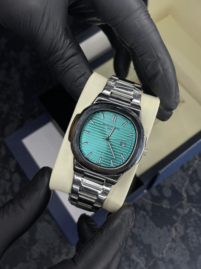 Patek Philippe Geneve | Silver Tiffany | Master Quality | Butterfly lock - My Store